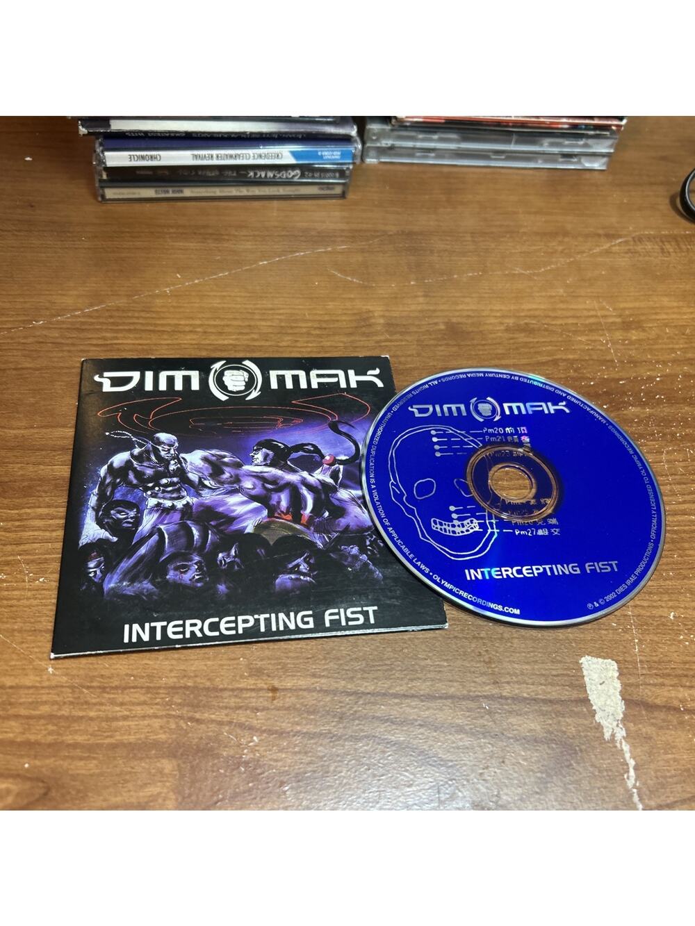 Dim Mak, Intercepting Fist, CD Promo Sleeve Free Shipping